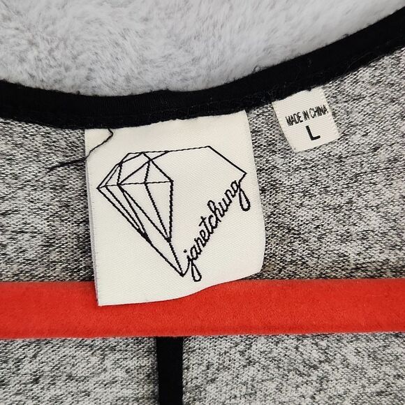 Janet Chung short sleeve cardigan size L - Picture 3 of 5